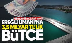 Ereğli Limanı’na 3,5 milyar TL’lik bütçe ayrıldı