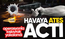 Havaya ateş açan şahıs polis operasyonu ile yakalandı