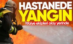 Hastanede korkutan yangın: Ekipler olay yerinde!