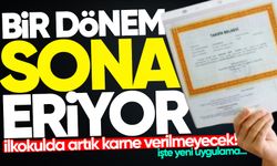 İlkokulda karne dönemi sona eriyor! Bakan Tekin yeni uygulamayı duyurdu