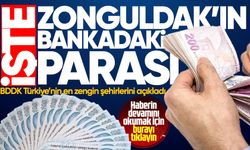 İşte Zonguldak'ın bankalardaki parası!