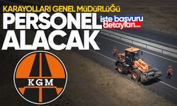 Karayolları Genel Müdürlüğü personel alacak!