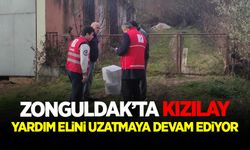 Kızılay yardıma muhtaç kişilere yardım elini uzatmaya devam ediyor