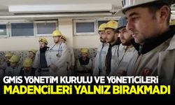 Madencileri yalnız bırakmadı