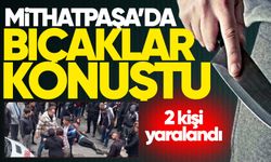 Mithatpaşa'da bıçaklı keserli kavga: 2 kişi yaralandı!