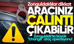 Otomobil hırsızlığında "yok artık" dedirten olay: Zonguldak'ta büyük "change" araç operasyonu!