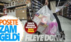 Plastik poşete zam geldi