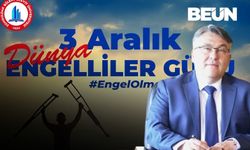 Rektör Özölçer’den 3 Aralık Dünya Engelliler  Günü  Mesajı