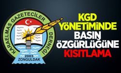 KGD yönetiminde basın özgürlüğüne kısıtlama