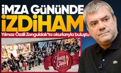 Yılmaz Özdil Zonguldak'ta! İmza gününe yoğun ilgi