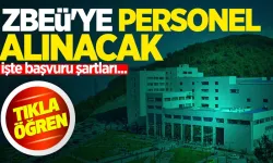 Zonguldak Bülent Ecevit Üniversitesi personel alıyor