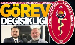 Zonguldak Bölge Veteriner Hekimler Odası'nda görev değişikliği