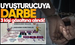 Zonguldak'ta uyuşturucu operasyonu: 3 kişi gözaltına alındı!