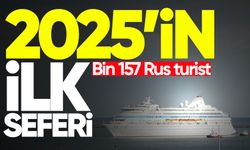 2025’in ilk kruvaziyer seferi: Bin 157 Rus turist Samsun'da