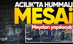 Acılık'ta hummalı çalışma! Meydan projesi hazırlanıyor