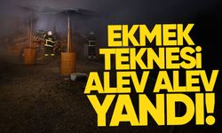 Ekmek teknesi alev alev yandı