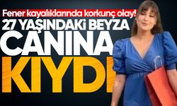 Fener kayalıklarında korkunç olay: 29 yaşındaki Beyza intihar etti!