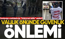 Gazipaşa Caddesi'nde “Hükümet istifa” sesleri!