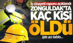 İş cinayeti raporu açıklandı: Zonguldak’ta kaç işçi öldü?