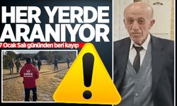 Kayıp vatandaşı arama çalışmaları sürüyor