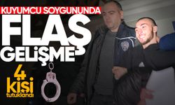 Kuyumcu soygununu gerçekleştiren 4 kişi tutuklandı