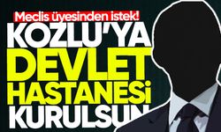 Meclis üyesinden istek: "Kozlu'ya devlet hastanesi kurulsun"