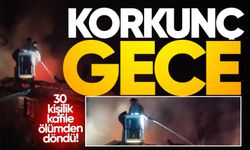 Otelde korkunç yangın: 30 kişilik kafile ölümden döndü!