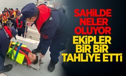 Sahil Güvenlik Komutanlığı, tıbbi tahliye eğitimi faaliyetlerini sürdürüyor