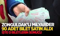 90 adet yılbaşı bileti aldı! İşte o biletlerden çıkan sonuç