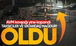 Zonguldak'ta AVM'den kavşağa giriş kapandı: Taksiciler ve vatandaş mağdur!