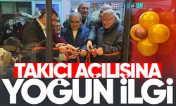 Takıcı açılışına yoğun ilgi