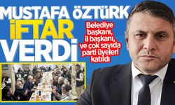 Eski MHP İl Başkanı Mustafa Öztürk iftar programı düzenledi