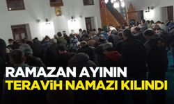 Devrek’te Teravih namazı idrak edildi