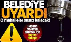 Zonguldaklı vatandaşlar dikkat: O mahalleler gece susuz kalacak!