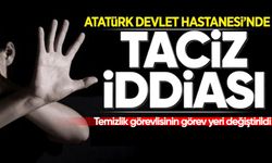 Zonguldak Atatürk Devlet Hastanesi’nde taciz iddiası: Temizlik görevlisinin görev yeri değiştirildi!