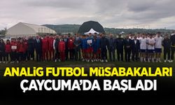 ANALİG futbol müsabakaları Çaycuma'da başladı