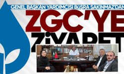 DEVA Partisi Genel Başkan Yardımcısı Büşra Sakınmaz'dan ZGC'ye ziyaret