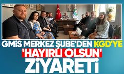 GMİS Merkez Şube'den KGD'ye 'hayırlı olsun' ziyareti