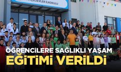 Öğrencilere sağlıklı yaşam konularında bir dizi eğitim verildi