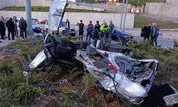 Zonguldak’ta sahil yolunda feci kaza!