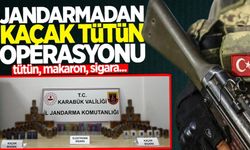 Kaçak sigara operasyonunda onlarca paket yakalandı!