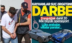 Kayhanlar suç örgütüne Zonguldak'ta operasyon: 55 kişi tutuklandı!