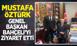 Eski Başkan Öztürk'ten Genel Başkan Bahçeli'ye ziyaret