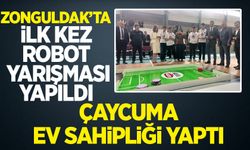 Çaycuma ilk kez Robot Yarışmasına ev sahipliği yaptı