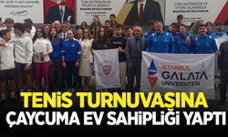 Üniversiteler arası tenis turnuvasına Çaycuma ev sahipliği yaptı
