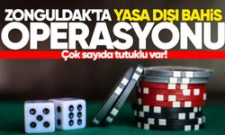 Zonguldak'ta yasa dışı bahis operasyonu: Çok sayıda tutuklu var!