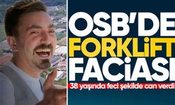 38 yaşındaki Özgür Çelik, iş kazasında hayatını kaybetti