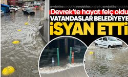 Devrek'te hayat felç oldu: Vatandaşlar belediyeye isyan etti!