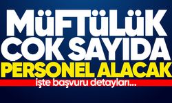 Karabük Müftülüğü 121 personel alıyor!