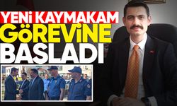 Yeni kaymakam Onur Alp Bıçakçı görevine başladı